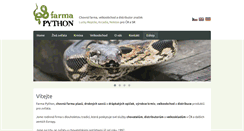 Desktop Screenshot of farmapython.cz