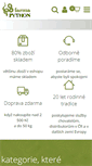 Mobile Screenshot of eshop.farmapython.cz
